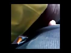 dick gropes woman's ass on bus