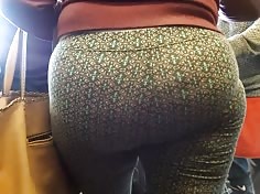 Vpl Latina Milf booty in spanfex