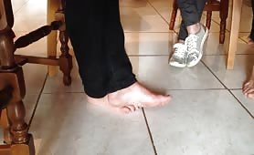 Milf candid feet and soles