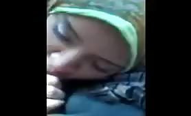 Egyptian hijab blowjob