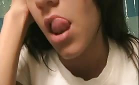 Cum in Her Mouth JOI