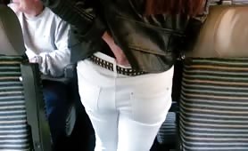 A very nice girl and ass