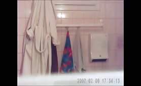 Hidden cam of A friend as she takes a shower -2-
