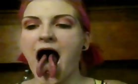 Split Tongue Girl