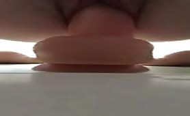 Sexy Close up Dildo Ride with a Lot of Moaning