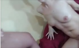 Wife Sucks His Cock He Fucks Her then Jerks on Her Face